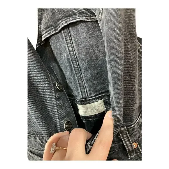 We The Free Charcoal Denim overalls - Picture 3 of 3